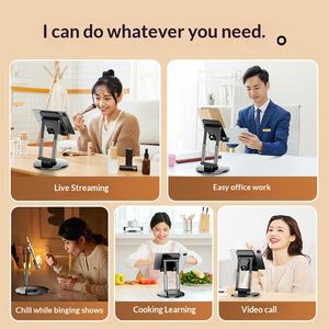 Precio Bajo 360 °   Soporte Giratorio Ajustable y Plegable de Aleación para Teléfono Móvil, Soporte de Escritorio, Soporte de Mesa - Product Image 5