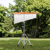 Harp Chimes Stand Percussion Instrument Music Wind Chimes Height Adjustable 36 Tone Bar Chimes