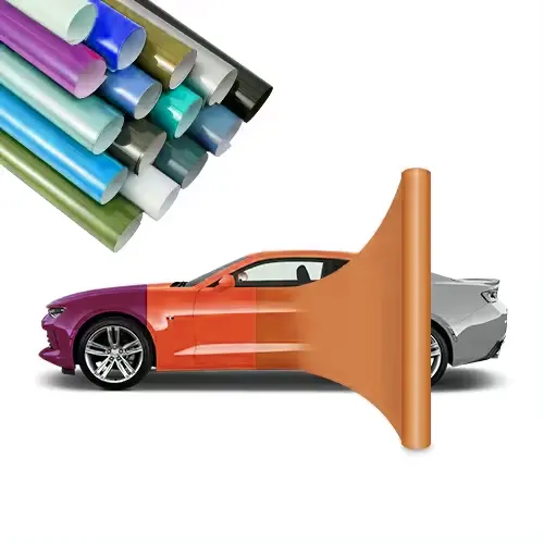 Kleur Veranderende Auto Film Voor Auto Carrosserie Modificatie