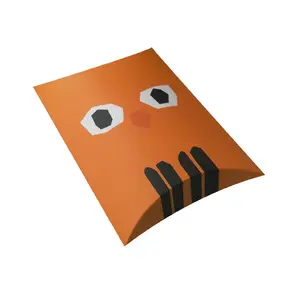 Whimsical Halloween Gift Box Caixa doces Pillow Box Embalagem Criativa