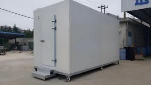 Chambre froide mobile personnalisée, chambre de congélation +10 ℃   à -35 ℃   pour les produits de la mer et la viande surgelés - Product Image 2