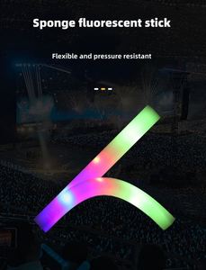 Custom Logo Printed Plastic LED Light <b>Sticks</b> for <b>Weddings</b> Concerts Parties Bulk Pack Household Foam <b>Glow</b> <b>Sticks</b> Light-Up - Product Image 2