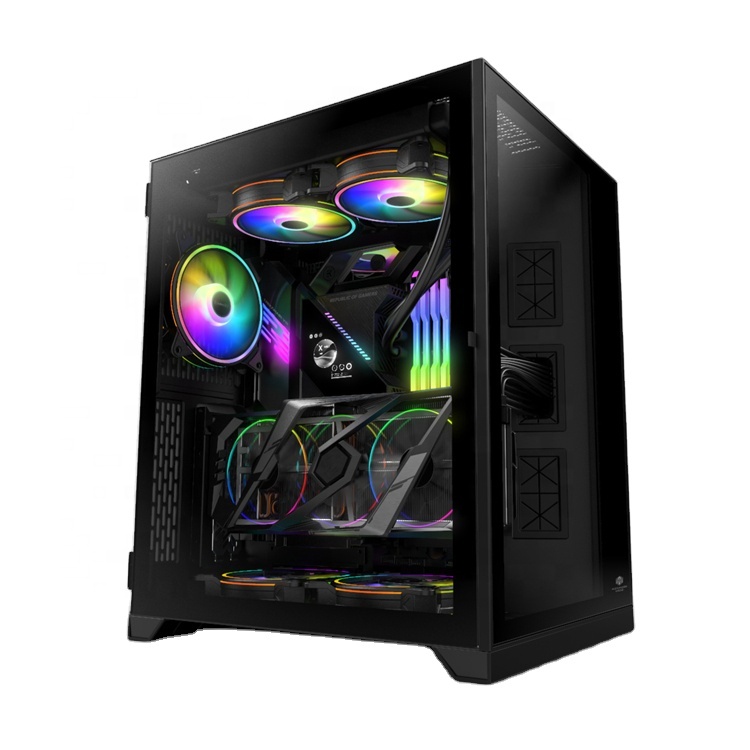 Защищённый телекоммуникационный Matx корпусов игровые компьютерные корпуса ПК башня чехол