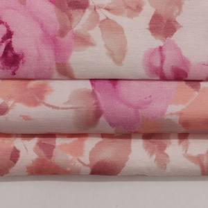 <span class=keywords><strong>Tissu</strong></span> élastique en poly-nylon tissé dobby imprimé numériquement de haute qualité, anti-plis, pour vêtements de mode pour filles - Product Image 2