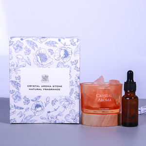 Pierre brute de <span class=keywords><strong>sel</strong></span> de rose naturel Pierre d'aromathérapie Cristal Décoration décorative Pierre de diffuseur brut 2-4cm - Product Image 3