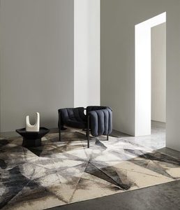 Tapis en laine de Nouvelle-Zélande de qualité supérieure, contemporain, tufté à la main, tapis design fait main pour les intérieurs de maisons de luxe et commerciaux - Product Image 1