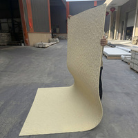 Panneau de pierre flexible en travertin écologique, revêtement mural 3D artistique en pierre souple pour la décoration de colonnes et murs cintrés