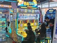 Machine de jeu d'arcade d'intérieur à monnayeur, pour 3 joueurs, avec figurines de dragon et balles volantes, options personnalisables