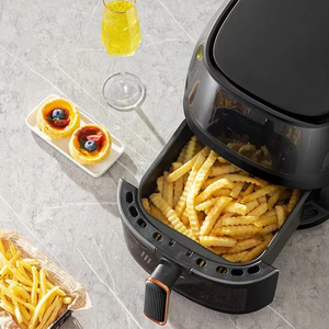 Friteuse électrique intelligente à écran tactile numérique de 8L avec logo personnalisé du fabricant Four grille-pain Cuisine domestique facile Cuisine allemande - Product Image 3