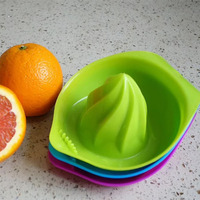 Handmatige citruspers, draagbare handpers voor fruit & groenten, geschikt voor sinaasappel, citroen, grapefruit, stapelbaar, keukenaccessoire.