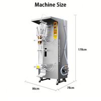 Machine de remplissage et de scellage de sachets liquides en promotion / Machine d'emballage d'eau en sachet / Machine automatique de conditionnement et de découpe d'eau liquide en sachet