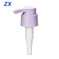Pompe à lotion en plastique lisse de haute qualité, écologique et sécurisée pour les enfants, avec bouchon à vis 33/410 de 33 mm pour bouteilles et capuchons.