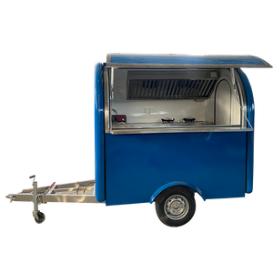 Choisir cette <span class=keywords><strong>remorque</strong></span> alimentaire ronde pour votre stand est un incontournable : elle est flexible et spacieuse, attirant les clients. - Product Image 3