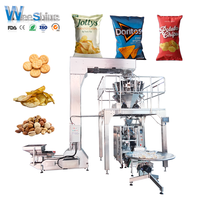 Machine d'emballage verticale automatique Weeshine WPV200 de haute qualité à plusieurs têtes de pesage pour chips/snacks/biscuits/bonbons/noix