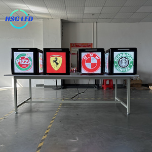 Xe máy thực phẩm giao hàng box với quảng cáo LED Board - Product Image 2