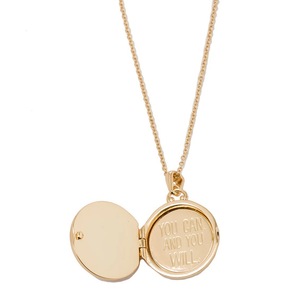 Collar Popular con Caja Redonda de Nácar y Colgante de Llave, Estilo Retro y de Lujo Ligero, Nuevo Diseño - Product Image 5