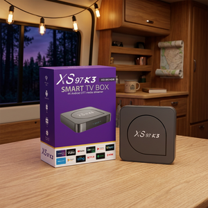 กล่องทีวีอัจฉริยะ XS97 K3 ระบบ Android 10 Quad Core Amlogic H313 เครื่องเล่นมีเดีย 4K HDR OTT - Product Image 1