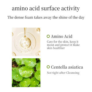 TWG Marque privée Nettoyant pour le <span class=keywords><strong>visage</strong></span> Moussant Contrôle de l'huile Nettoyant Soins de la peau Centella Asiatica Amino Acid Anti-ance Face Wash - Product Image 6