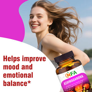 Suplemento Herbal Personalizado Premium, Tableta de Ashwagandha con Polvo de Ashwagandha, Ayuda a Mejorar el Estado de Ánimo y el Equilibrio Emocional - Product Image 3