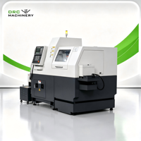 Tour CNC numérique horizontal haute vitesse 5 axes RC205, système Fanuc Syntec, lit plat, 220V, traitement automatique, 2 broches