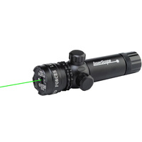 Viseur Laser vert avec interrupteur à pression et support de pince cylindrique et support de Figure 8, pointeur Laser vert
