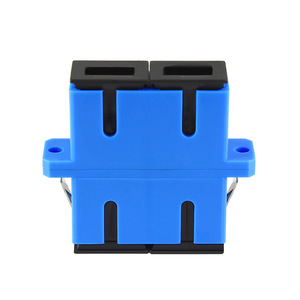 <strong>Single</strong> - <strong>mode</strong> and Multimode SC/UPC Duplex Fiber Optic Adapter, Fiber Optic Flange, Coupler, <strong>Connector</strong>