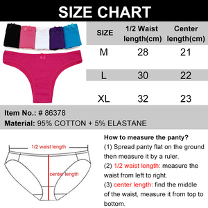 Bragas Íntimas Tipo Bikini Sexy de Algodón Suave en Color Sólido para Dama Yun Meng Ni - Product Image 2