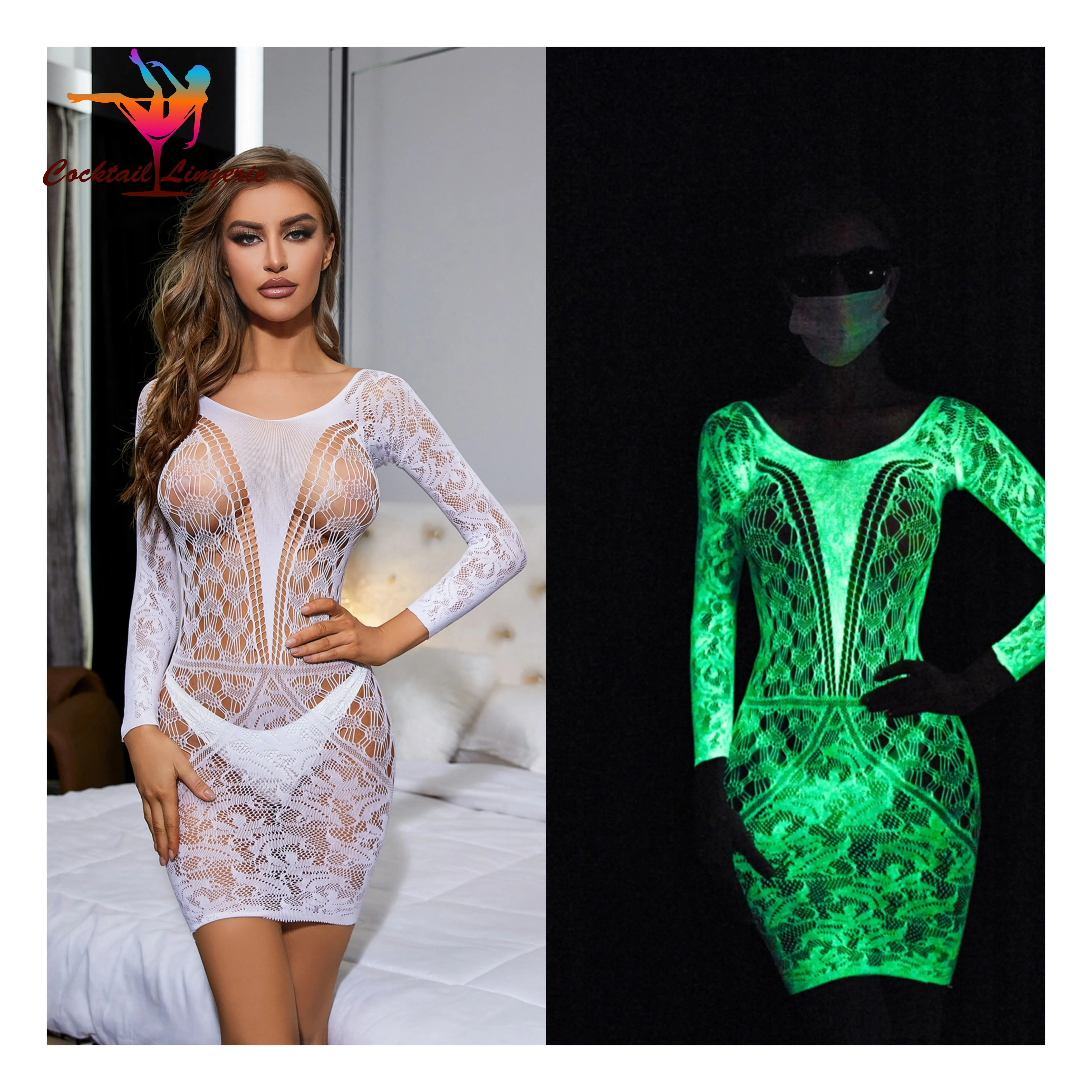 Bodymeking vestido modelador de renda, roupa íntima, modelador de renda, sexy, para meninas