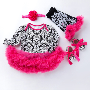 ชุดรอมเปอร์เด็กทารกผ้าฝ้ายดีไซน์สวยงามขายส่ง ชุดเสื้อผ้าเด็กบูติก - Product Image 1