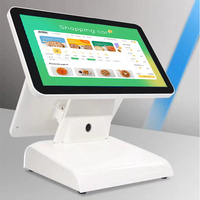 Terminal de caisse tout-en-un Android 15 pouces avec imprimante 58 mm, écran tactile NFC, système de point de vente pour magasin de détail