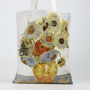 Gahumi Sac fourre-tout en toile de coton haut de gamme tendance pour femme Logo personnalisé pour le shopping - Product Image 1