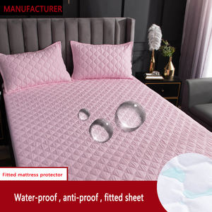 ผ้าคลุมที่นอนโรงแรมสีขาวกันน้ำติดตั้งได้ - Product Image 4