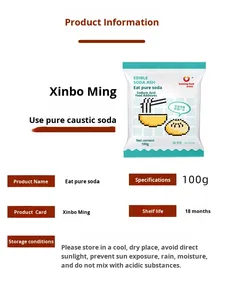 Soude alimentaire pure 100g, qualité alimentaire, pour la <span class=keywords><strong>cuisine</strong></span>, le nettoyage, le dégraissage, la vaisselle, la cuisson, poudre <span class=keywords><strong>de</strong></span> <span class=keywords><strong>carbonate</strong></span> <span class=keywords><strong>de</strong></span> <span class=keywords><strong>sodium</strong></span> - Product Image 4