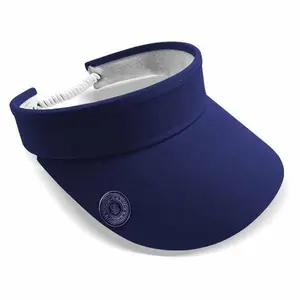 Custom wholesale 100% Cotton plastic insert wide brim sun protection helmet visor cap