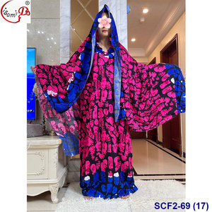 LISAMI Nouvelle Collection – Ensemble Deux Pièces Grande Taille en Rayonne et Coton Imprimé Fleurs avec Foulard pour Femmes Africaines – Nouvelle Grande Taille en Polyester - Product Image 2