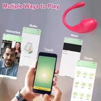 Heiß verkaufte APP-Fernbedienung Eierförmige Vagina-Kugeln Bullet Vibrator Sexspielzeug für Frauen Sprung-Ei Höschen-Vibratoren Erwachsenenspielzeug