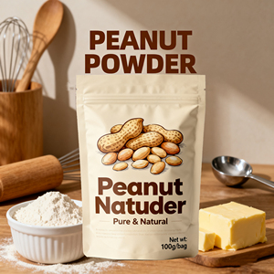 Nhãn hiệu riêng tự nhiên bơ đậu phộng bột đậu phộng bột protein đậu phộng bột - Product Image 3