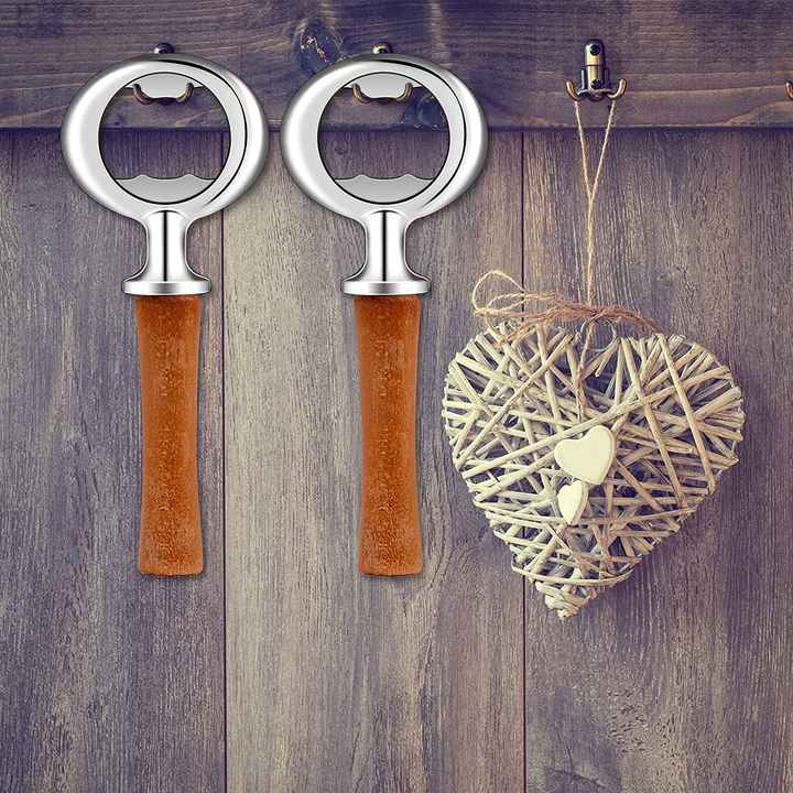 10pcs Metal Bottle Opener Blanks Stainless Steel Bottle Opener Inserts Kit Threaded Beer Opener Gx20241211173
