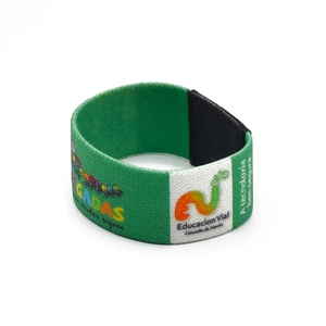สายรัดข้อมือ RFID แบบยืดหยุ่นกันน้ำ GSC Reusable ISO14443A 13.56MHz สำหรับสวนน้ำ - Product Image 1
