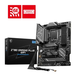 Carte mère de jeu MSI Z790 Gaming Plus WiFi-AMZ (prend en charge les processeurs Intel de 14e/13e/12e génération, LGA 1700, DDR5, Wi-Fi 6E) - Product Image 1