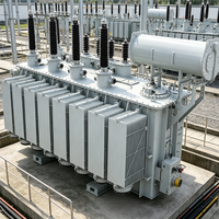 Transformateur 10000kVA - 12500kVA, 16MVA, 110kV, à enroulement duplex, 200MVA, abaisseur de tension, immergé dans l'huile, triphasé - Prix