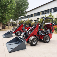 Chargeuse sur pneus compacte DY25 avec moteur diesel 25 CV, homologation CE, design compact et attache rapide
