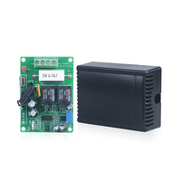 433 Mhz evrensel kablosuz uzaktan kumanda anahtarı Dc 12v 2ch röle alıcı motor kontrolörü aşırı akım koruması ile