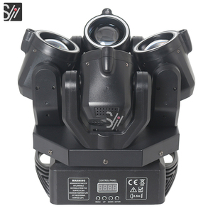 Lumière de scène mobile à tête mobile LED 150W avec télécommande, DJ Party Light RGBW DMX Beam Moving Head Disco pour la maison, le <span class=keywords><strong>club</strong></span>, les anniversaires - Product Image 1
