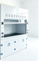 Hotte de laboratoire économique avec épurateur humide, mobilier de laboratoire pour les établissements d'enseignement
