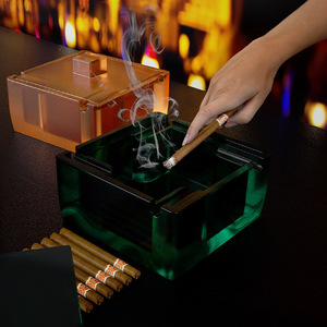 Stampo in Silicone per Posacenere in Resina Epossidica, Trasparente Bianco, Ecologico, Grande Contenitore con Coperchio, Set per Utensili da Pasticceria e Colata - Product Image 2