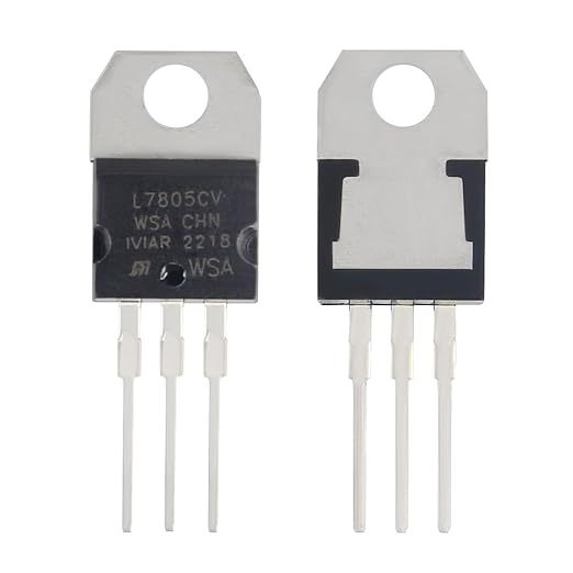 HYST PMIC L7805CV 5V 1.5A L7805 Three-Terminal Regulator 3Pin for Regulated Limiting Circuit Communication Integrated Circuits