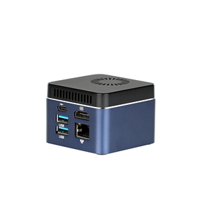 มินิพีซีขนาดเล็ก พร้อม In-tel <span class=keywords><strong>Celeron</strong></span> <span class=keywords><strong>J4125</strong></span> Quad-core 10W <span class=keywords><strong>TDP</strong></span> พอร์ต USB คู่ 1 ช่อง LAN 1 ช่อง HD-MI 1 ช่องใส่การ์ด TF ช่อง DC Type-c 12V 2A - Product Image 5