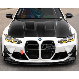 คานาร์ดหน้าคาร์บอนไฟเบอร์แบบแห้งสไตล์ GT4 ใหม่ สำหรับ BMW G80 G81 M3 G82 G83 M4 - Product Image 3