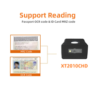 Lecteur MRZ PDF417 de carte d'identité OCR de passeport de scanner de position fixe du noyau XT2010CHD pour le transport